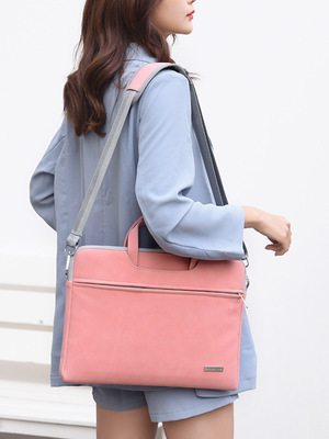 Executive Carry — Leather Laptop Briefcase