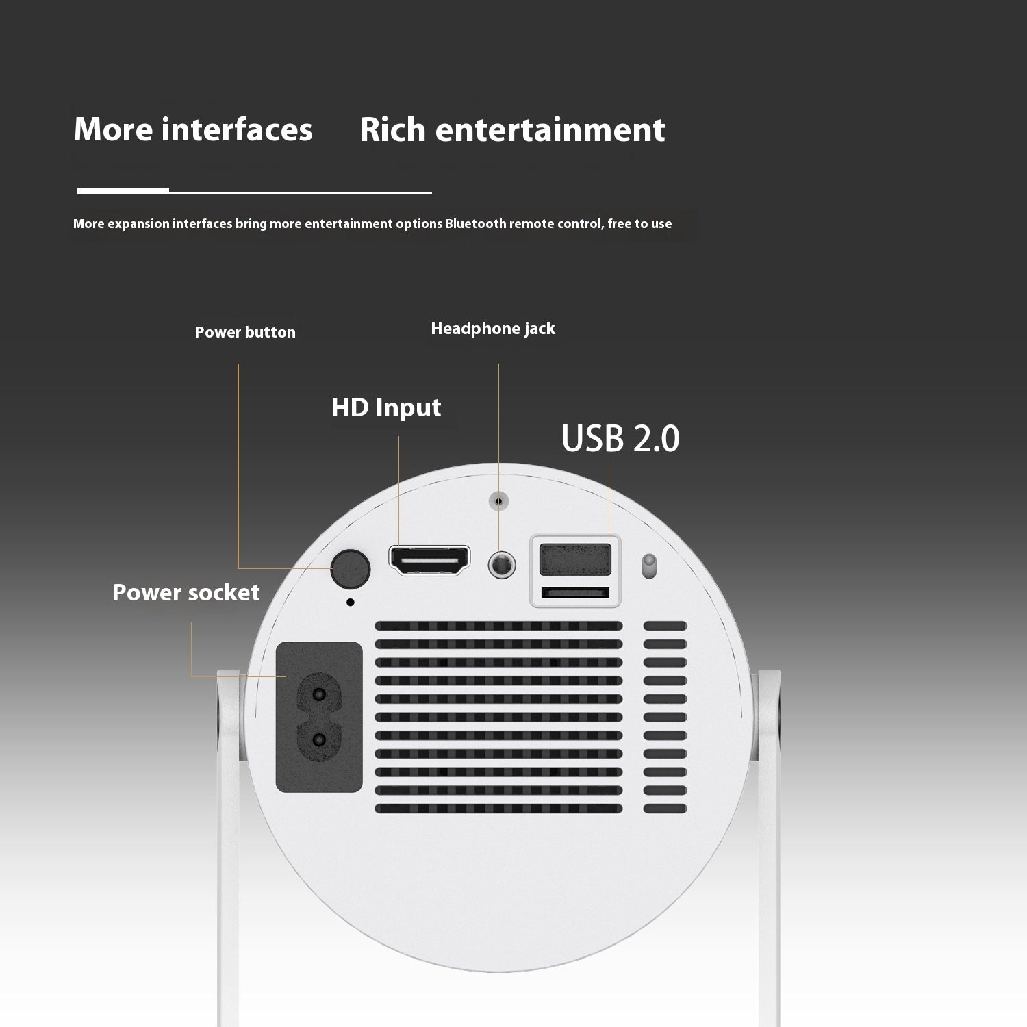 Cinemini — Portable Auto-Focus Home Projector
