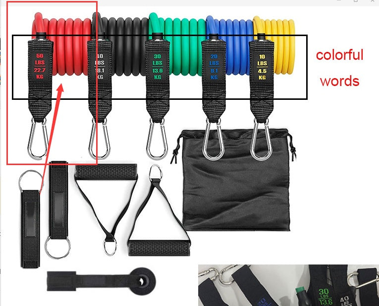 Tension Set — Multi-Level Resistance Bands
