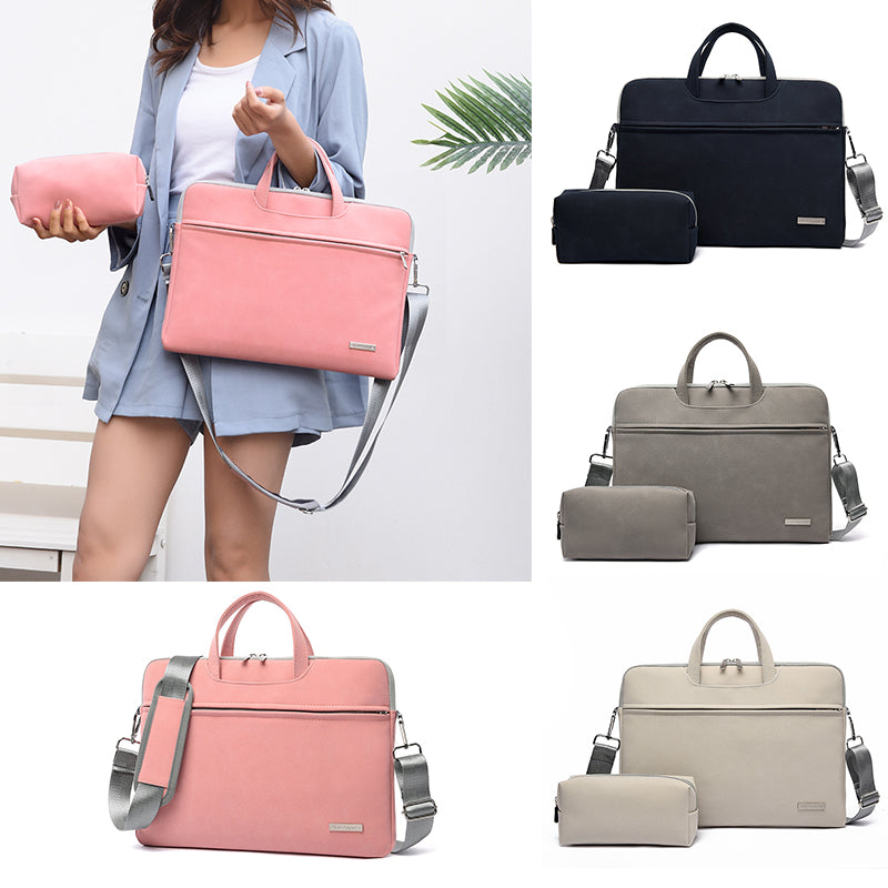 Executive Carry — Leather Laptop Briefcase