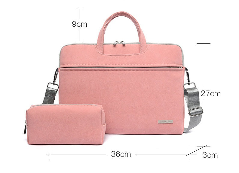 Executive Carry — Leather Laptop Briefcase