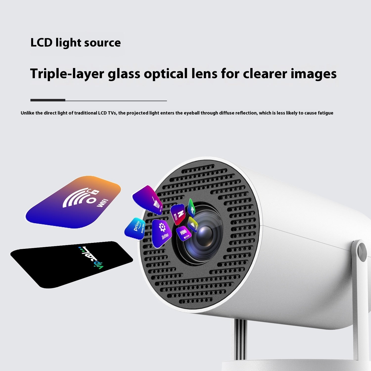 Cinemini — Portable Auto-Focus Home Projector