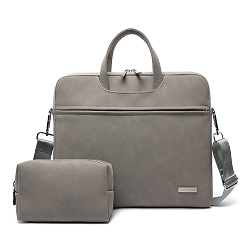 Executive Carry — Leather Laptop Briefcase