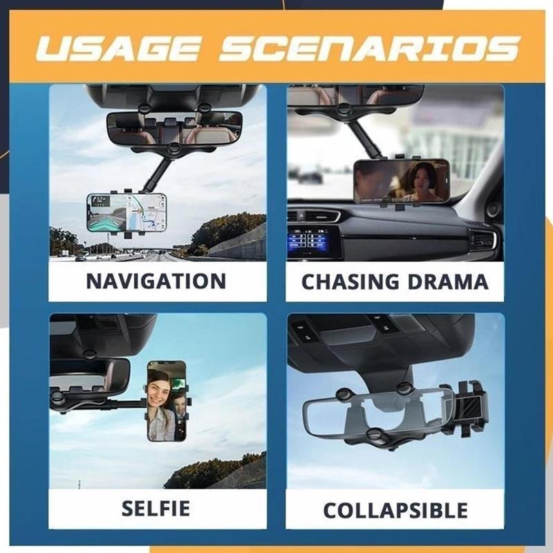 MirrorMount — 360° Rearview Phone Holder