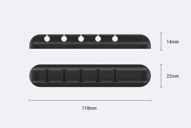 CableNest — Silicone Desktop Cable Organizer