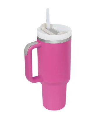 Daybreak Tumbler — 40oz Insulated Travel Mug with Handle & Straw