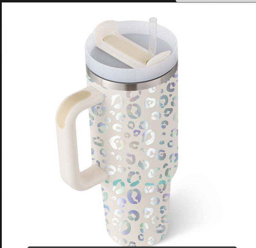 Daybreak Tumbler — 40oz Insulated Travel Mug with Handle & Straw