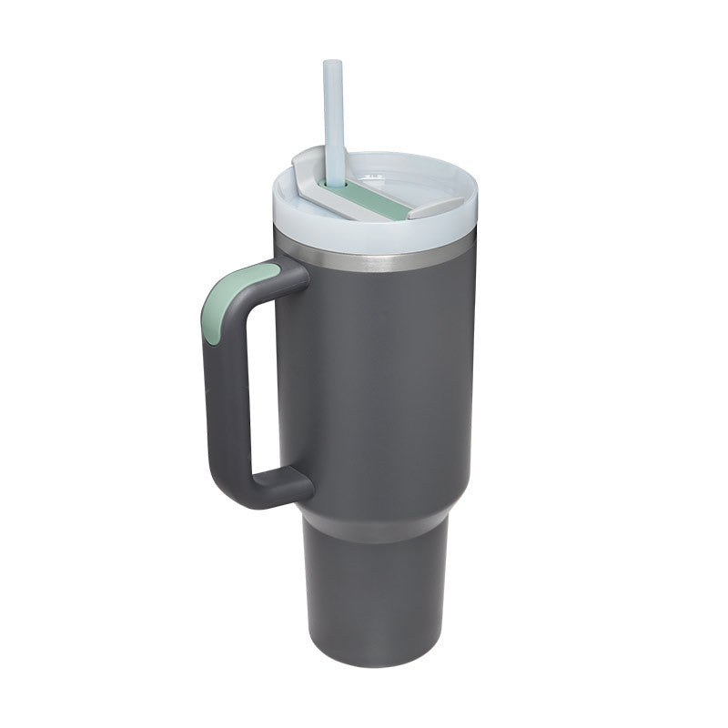 Daybreak Tumbler — 40oz Insulated Travel Mug with Handle & Straw