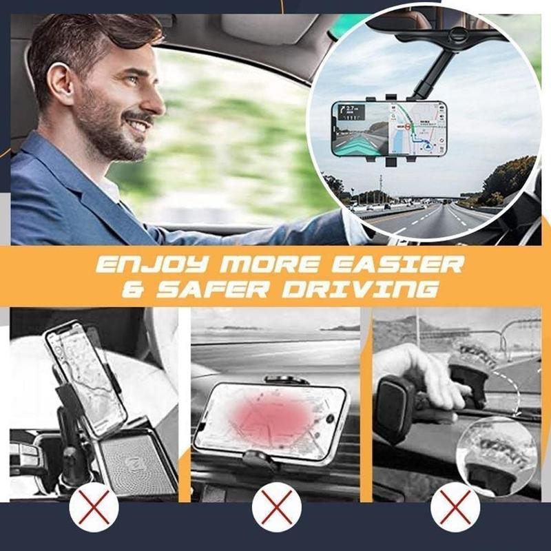 MirrorMount — 360° Rearview Phone Holder