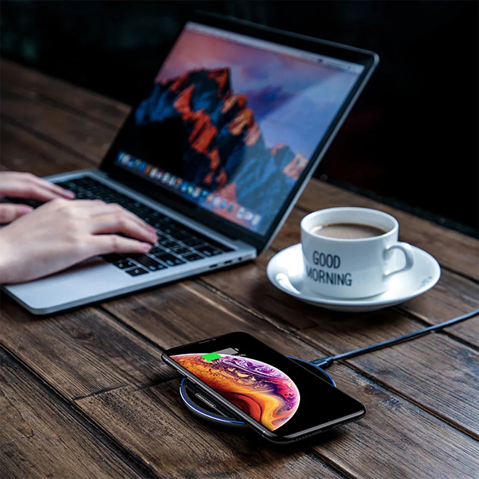 QuickPad — Fast Wireless Charging Pad