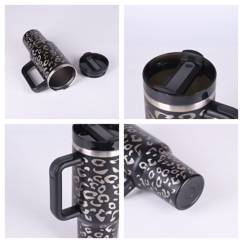 Daybreak Tumbler — 40oz Insulated Travel Mug with Handle & Straw
