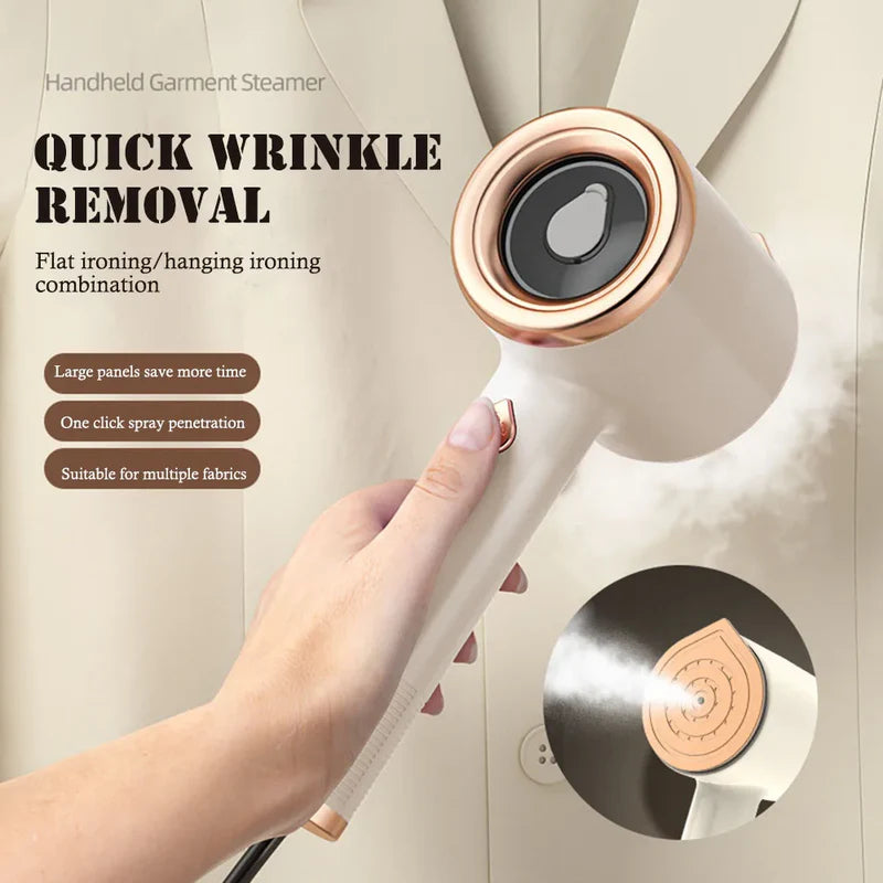 Glide Steam — Mini Handheld Garment Steamer